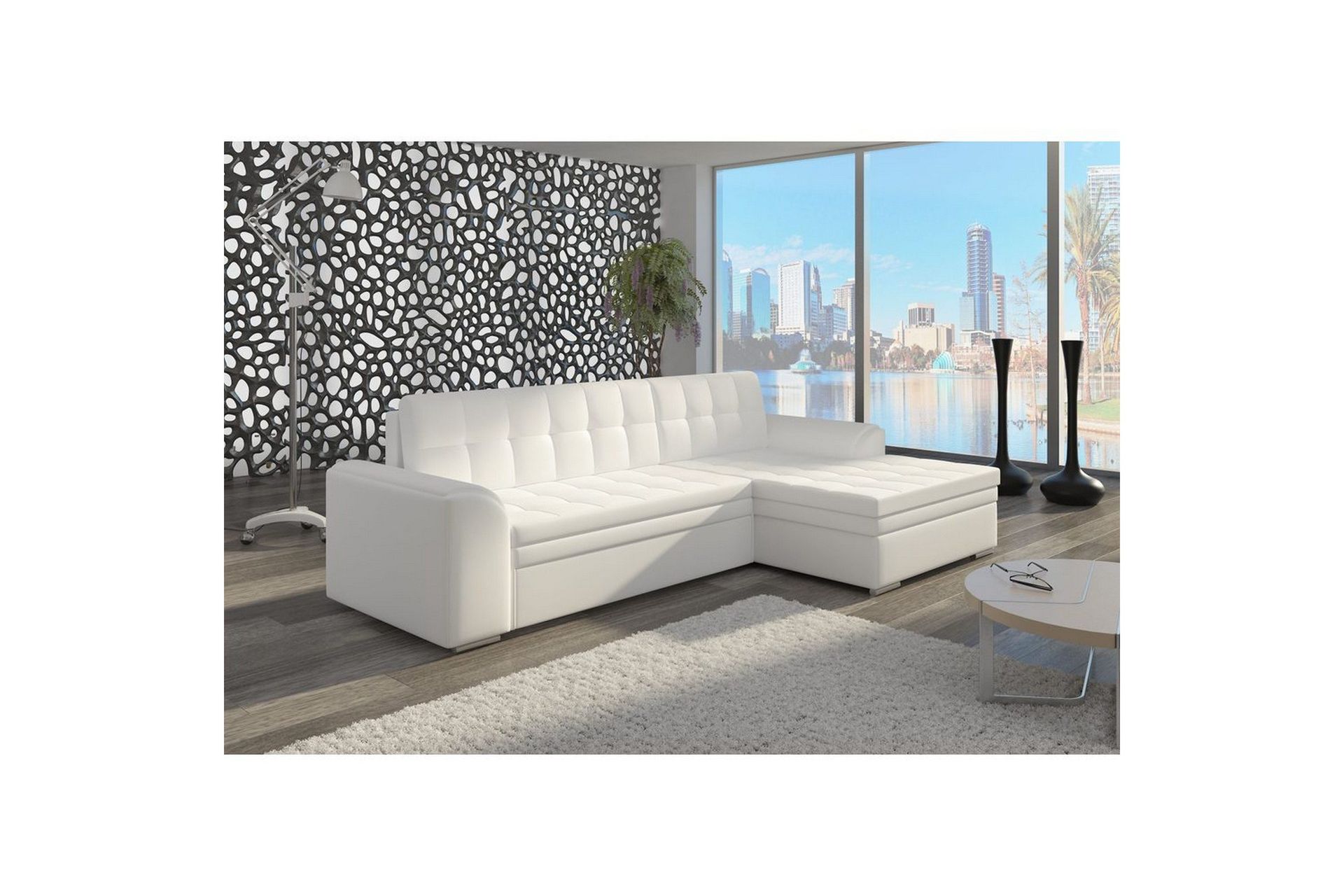 Seksjon Eltap Conforti 275x165x78 cm - Soft 17, Høyre