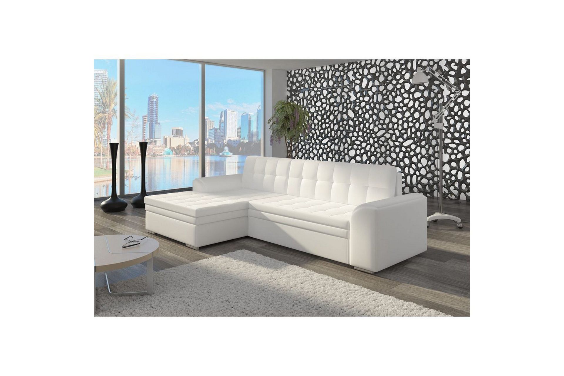 Seksjon Eltap Conforti 275x165x78 cm - Soft 17, Venstre