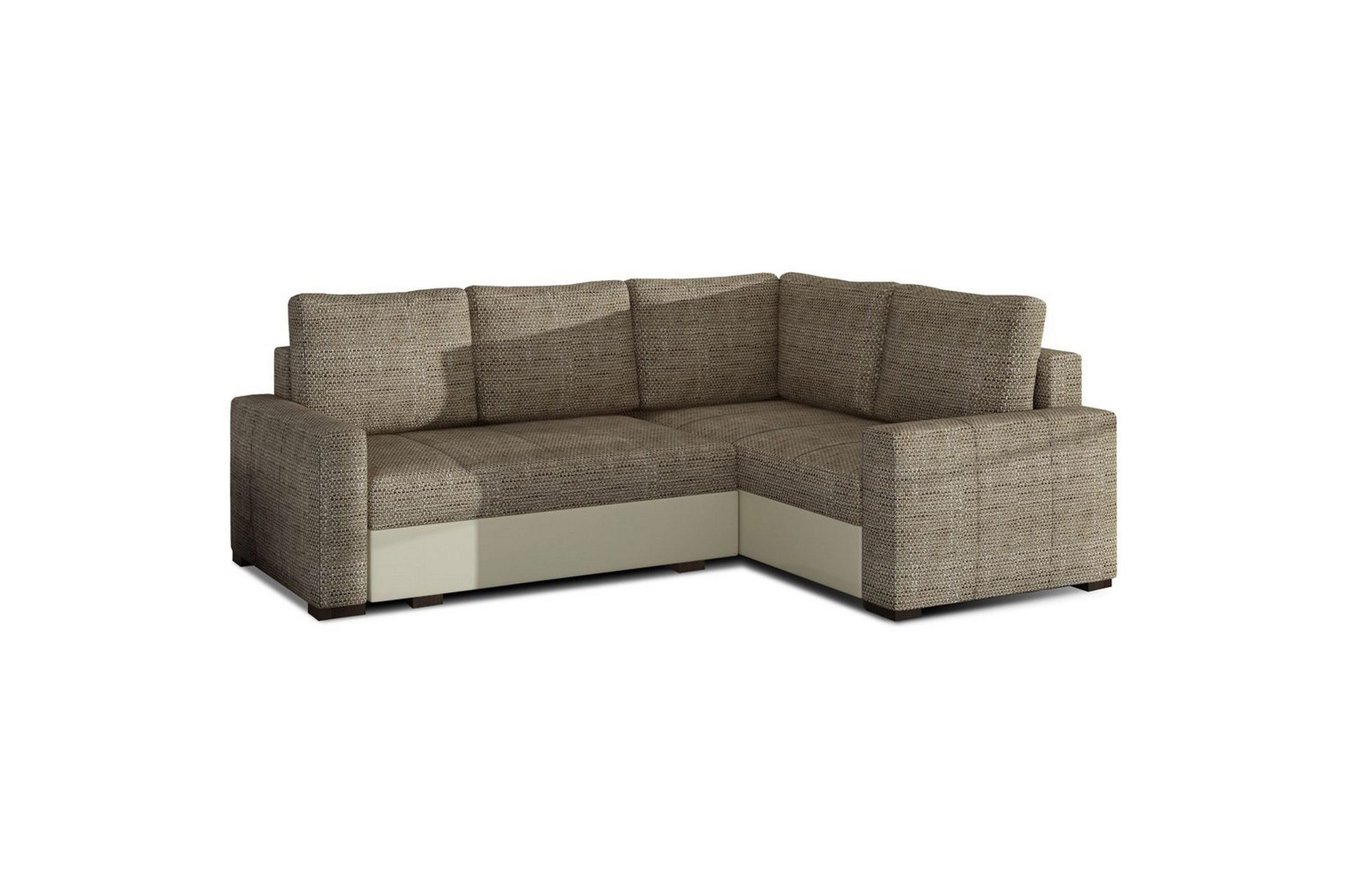 Seksjon Eltap Corona 235x162x90 cm - Berlin 03, Soft 33, Beige, Høyre