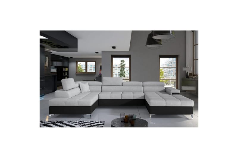 Seksjon Eltap Eduardo 337x205x88 cm - Sawana 21, Soft 11, Venstre - Møbler - Sofaer - Sovesofaer