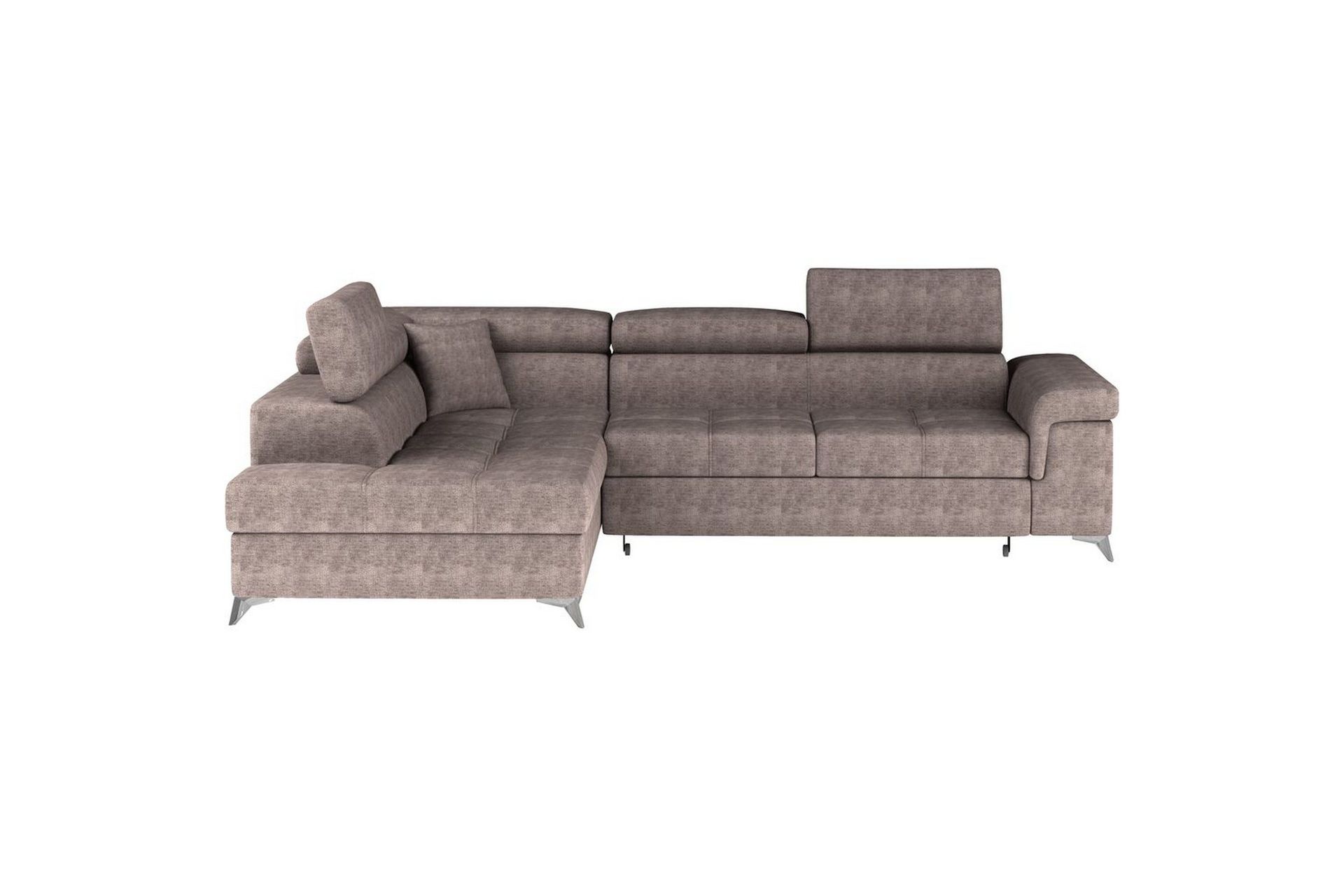 Seksjon Eltap Eridano 275x202x88 cm - Amore 20, Mørk Beige, Venstre