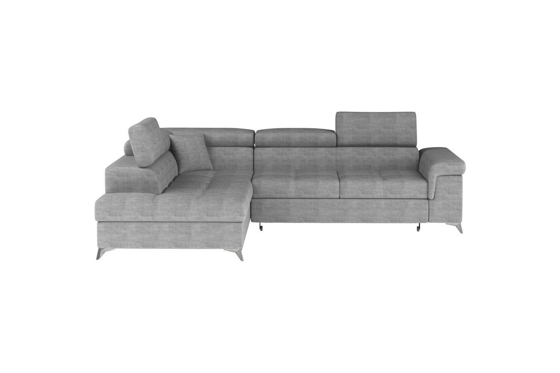 Seksjon Eltap Eridano 275x202x88 cm - Manhattan 03, Lys Grå, Venstre