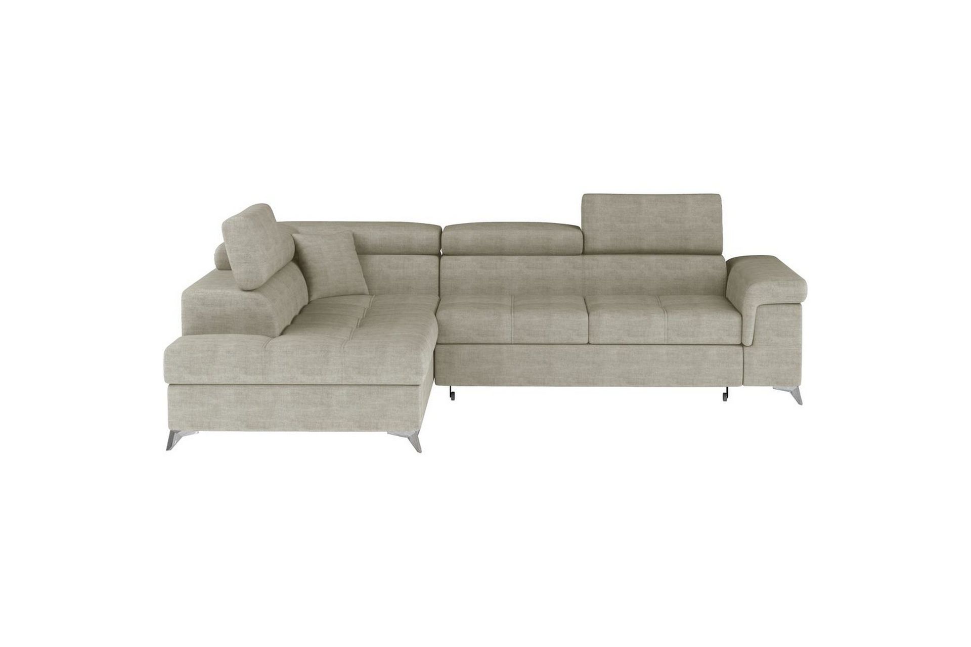 Seksjon Eltap Eridano 275x202x88 cm - Manhattan 20, Mørk Beige, Venstre