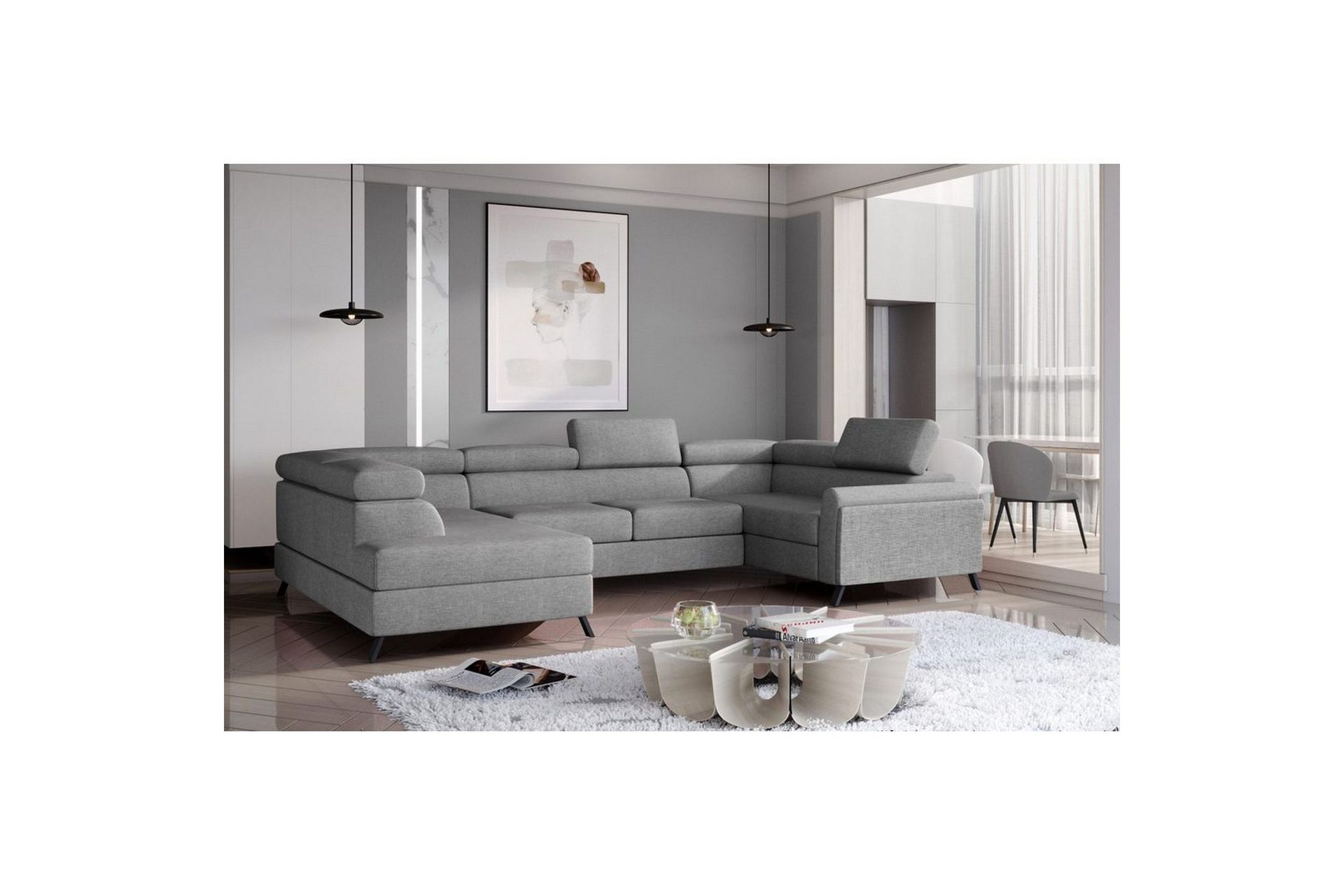 Seksjon Eltap Escada 336x200x92 cm - Sawana 21, Venstre