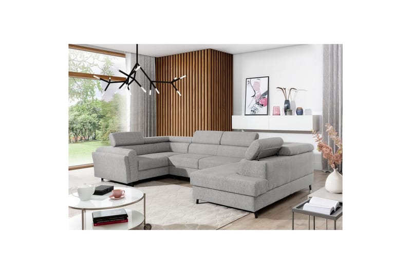 Seksjon Eltap Escada 336x200x92 cm - Palacio 06, Høyre - Møbler - Sofaer - Sovesofaer