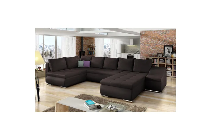 Seksjon Eltap Giovanni 351x82x190 cm - Soft 66, Høyre - Møbler - Sofaer - Sovesofaer