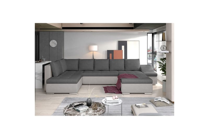 Seksjon Eltap Giovanni 351x82x190 cm - Soro 93, Soro 83, Høyre - Møbler - Sofaer - Sovesofaer