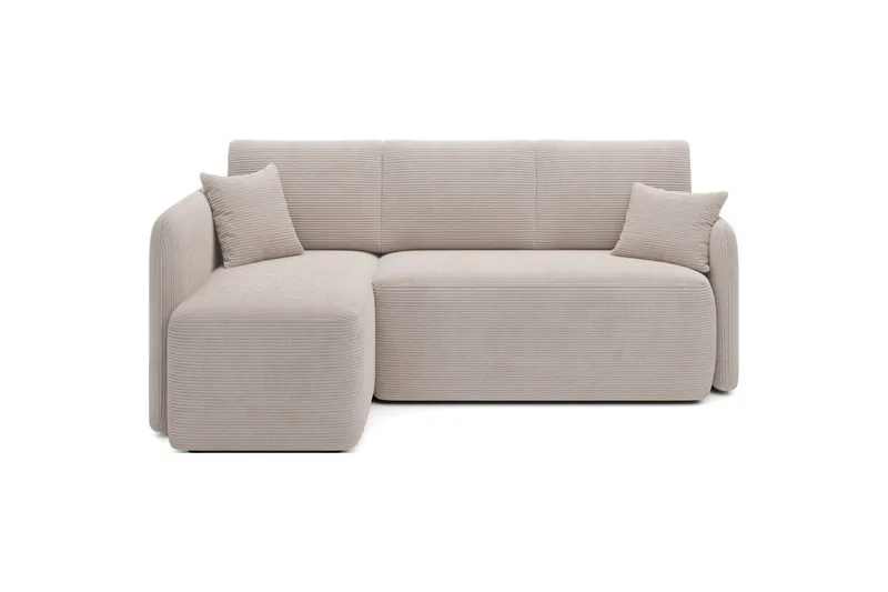 Seksjon Eltap Hadson 206x150x89 cm - Jarell 18, Lys Beige, Venstre - Møbler - Sofaer - Sovesofaer