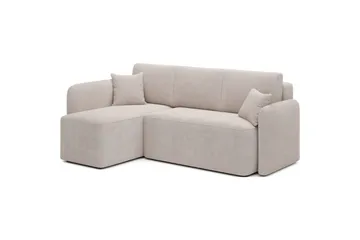 Seksjon Eltap Hadson 206x150x89 cm - Jarell 18, Lys Beige, Venstre - Møbler - Sofaer - Sovesofaer