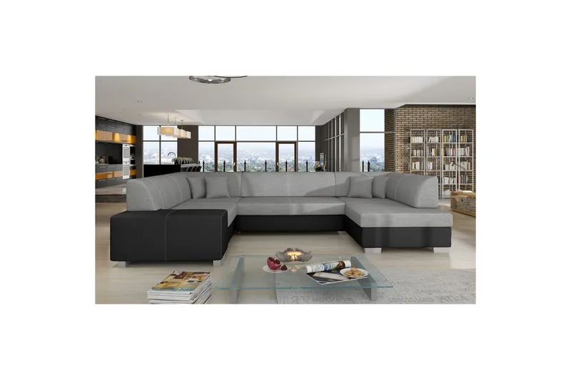 Seksjon Eltap Isloren 322x204x72 cm - Sawana 21, Soft 11, Høyre - Møbler - Sofaer - Sovesofaer