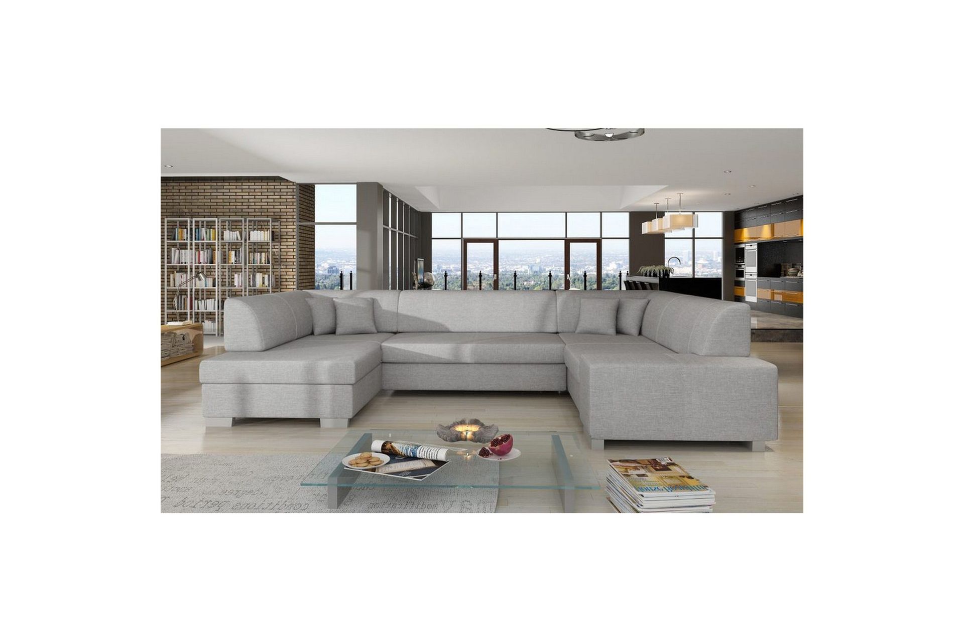 Seksjon Eltap Isloren 322x204x72 cm - Sawana 21, Venstre