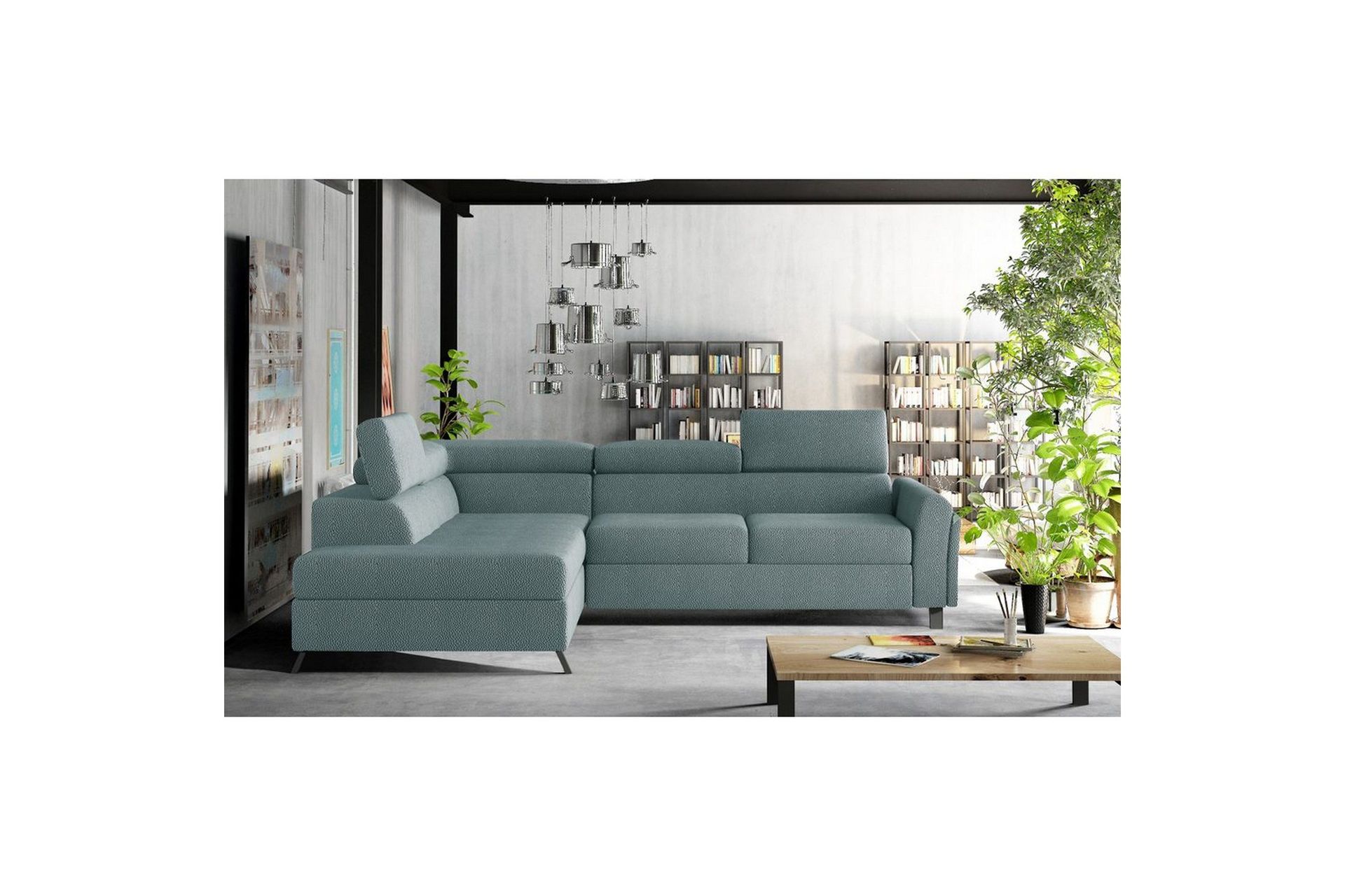 Seksjon Eltap Kairos 265x200x92 cm - Solar 70, Venstre