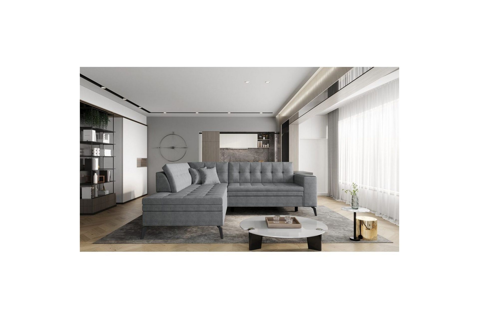 Seksjon Eltap Lanvin 260x210x93 cm - Gojo 5, Venstre