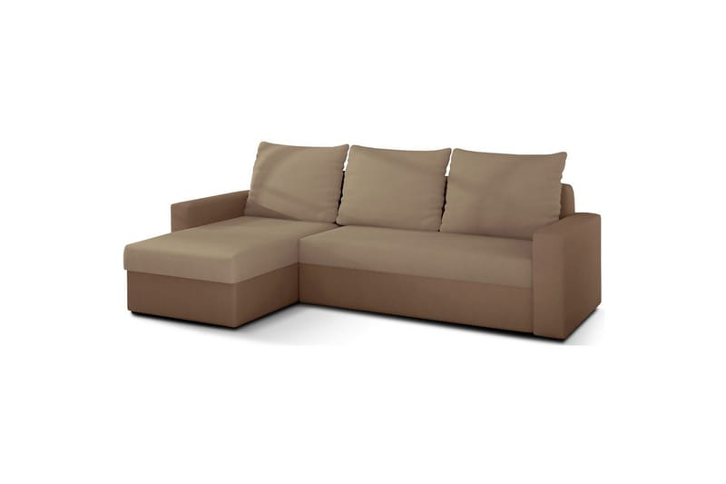 Seksjon Eltap Livio 237x150x72 cm - Alova 07, Alova 66, Beige - Møbler - Sofaer - Sovesofaer