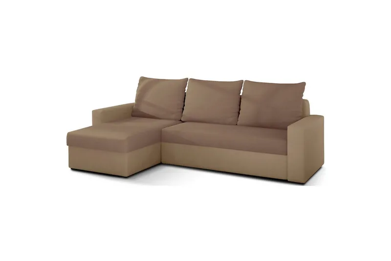 Seksjon Eltap Livio 237x150x72 cm - Alova 66, Alova 07, Beige - Møbler - Sofaer - Sovesofaer