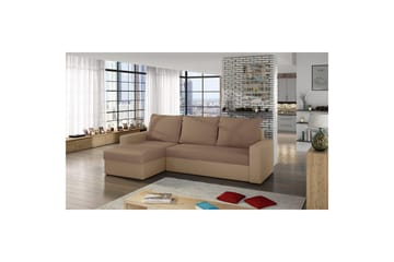 Seksjon Eltap Livio 237x150x72 cm - Alova 66, Alova 07, Beige - Møbler - Sofaer - Sovesofaer