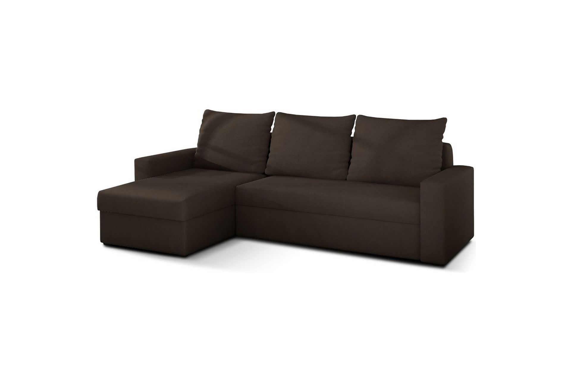 Seksjon Eltap Livio 237x150x72 cm - Alova 67, Brun
