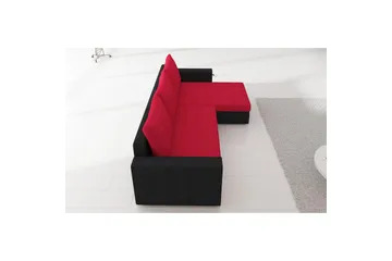 Seksjon Eltap Livio 237x150x72 cm - Sawana 21, Myk 17, Grå, Hvit - Møbler - Sofaer - Sovesofaer