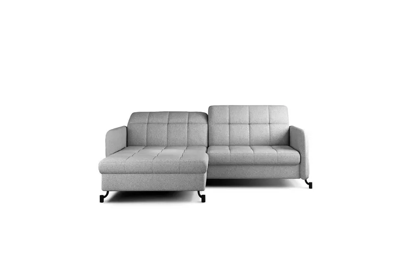 Seksjon Eltap Lorelle 225x160x105 cm - Grande 81, Grå, Venstre - Møbler - Sofaer - Sovesofaer
