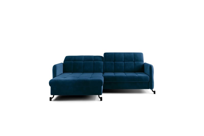 Seksjon Eltap Lorelle 225x160x105 cm - Kronos 09, Mørk Blå, Venstre - Møbler - Sofaer - Sovesofaer