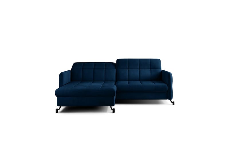 Seksjon Eltap Lorelle 225x160x105 cm - Monolith 77, Blå, Venstre - Møbler - Sofaer - Sovesofaer