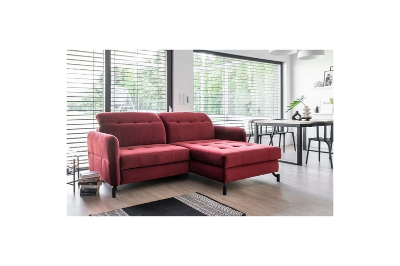 Seksjon Eltap Lorelle 225x160x105 cm - Rivera 59, Høyre - Møbler - Sofaer - Sovesofaer