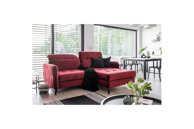 Seksjon Eltap Lorelle 225x160x105 cm - Rivera 59, Høyre - Møbler - Sofaer - Sovesofaer