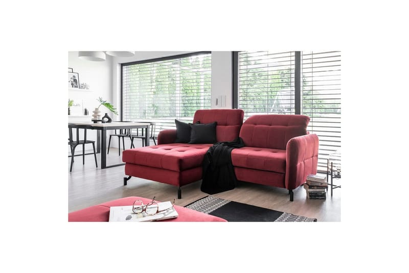 Seksjon Eltap Lorelle 225x160x105 cm - Rivera 59, Venstre - Møbler - Sofaer - Sovesofaer