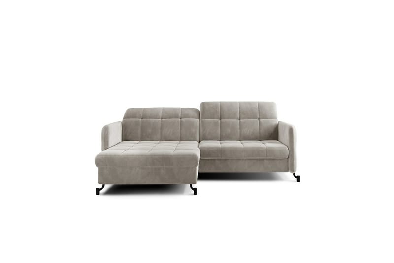 Seksjon Eltap Lorelle 225x160x105 cm - Paros 02, Beige, Venstre - Møbler - Sofaer - Sovesofaer
