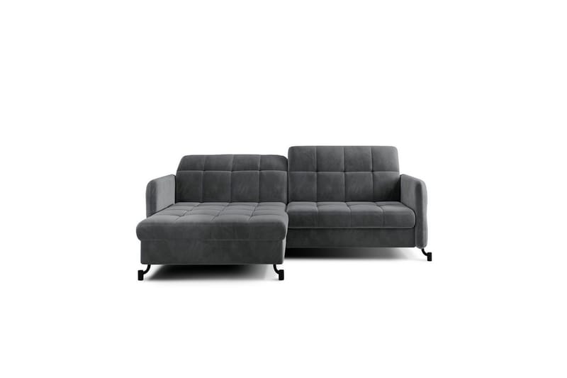 Seksjon Eltap Lorelle 225x160x105 cm - Paros 06, Grå, Venstre - Møbler - Sofaer - Sovesofaer