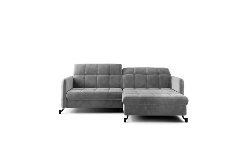 Seksjon Eltap Lorelle 225x160x105 cm - Paros 05, Lysegrå, Høyre - Møbler - Sofaer - Sovesofaer