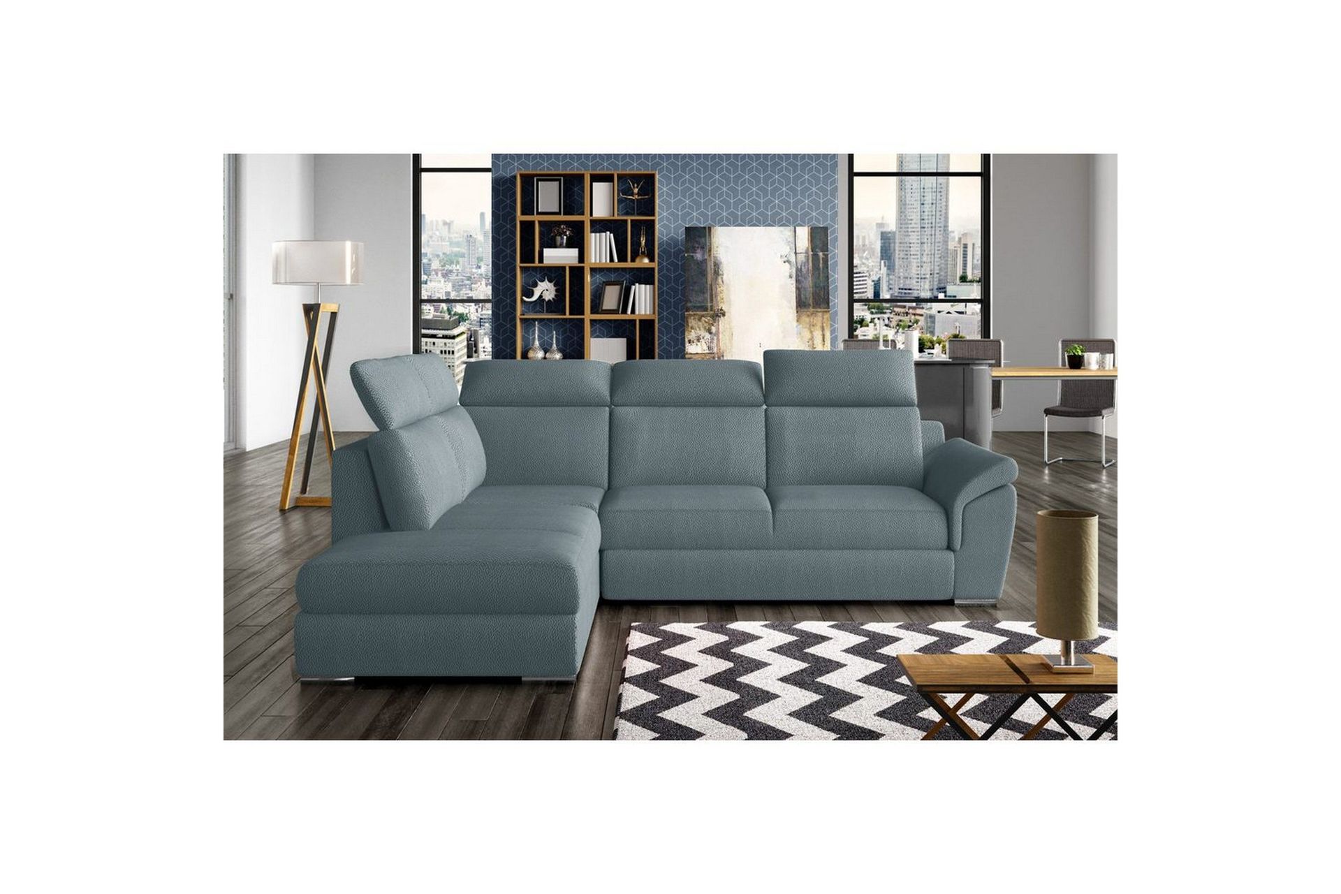 Seksjon Eltap Loreto 260x210x102 cm - Solar 70, Venstre