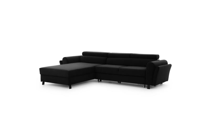 Seksjon Eltap Mariall 288x200x92 cm - Inari 96, Mørk Grå, Venstre - Møbler - Sofaer - Sovesofaer