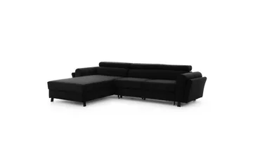 Seksjon Eltap Mariall 288x200x92 cm - Inari 96, Mørk Grå, Venstre - Møbler - Sofaer - Sovesofaer