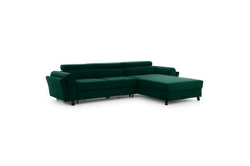 Seksjon Eltap Mariall 288x200x92 cm - Kronos 19, Mørk grønn, Høyre - Møbler - Sofaer - Sovesofaer