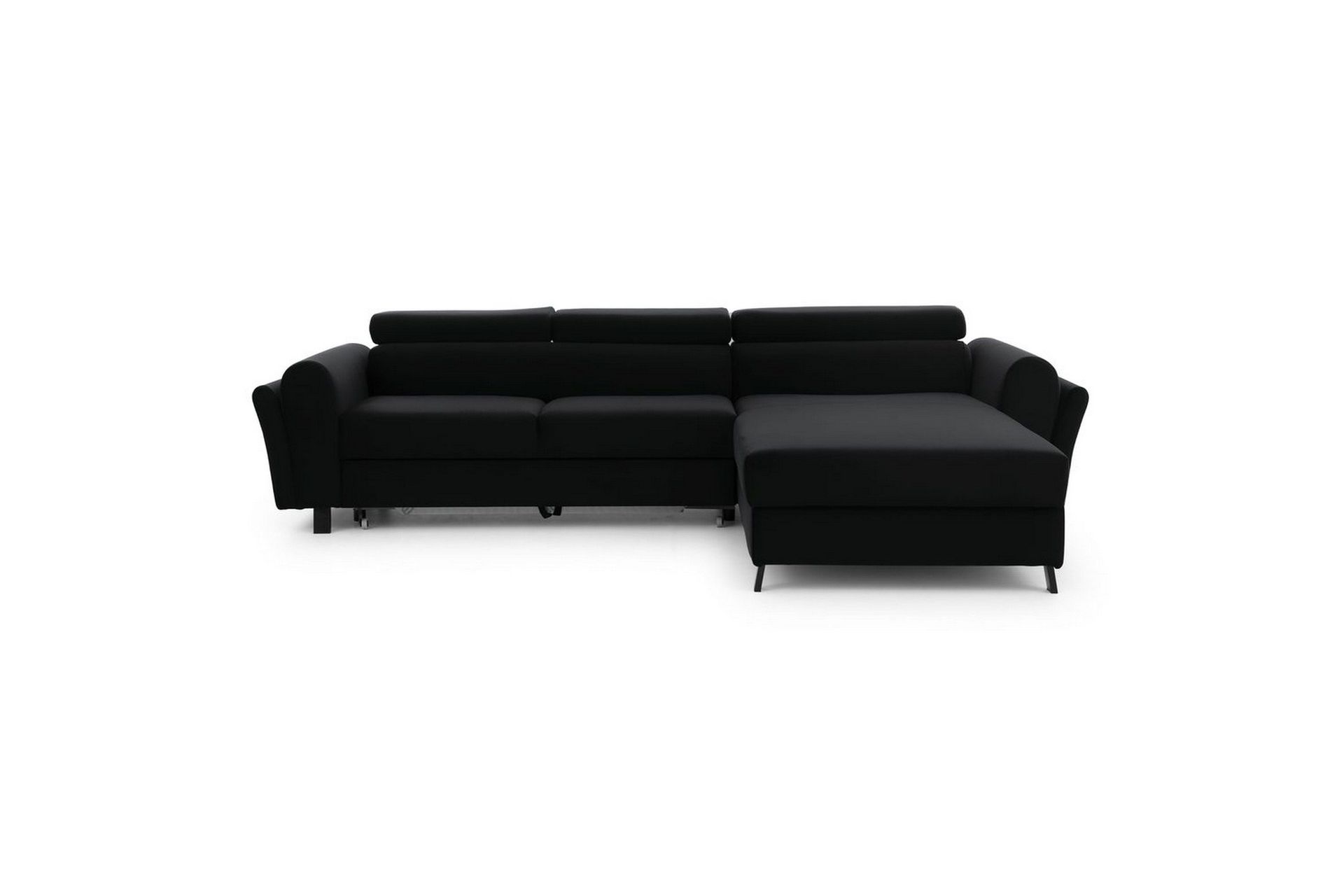 Seksjon Eltap Mariall 288x200x92 cm - Mat Velvet 99, Blå, Høyre