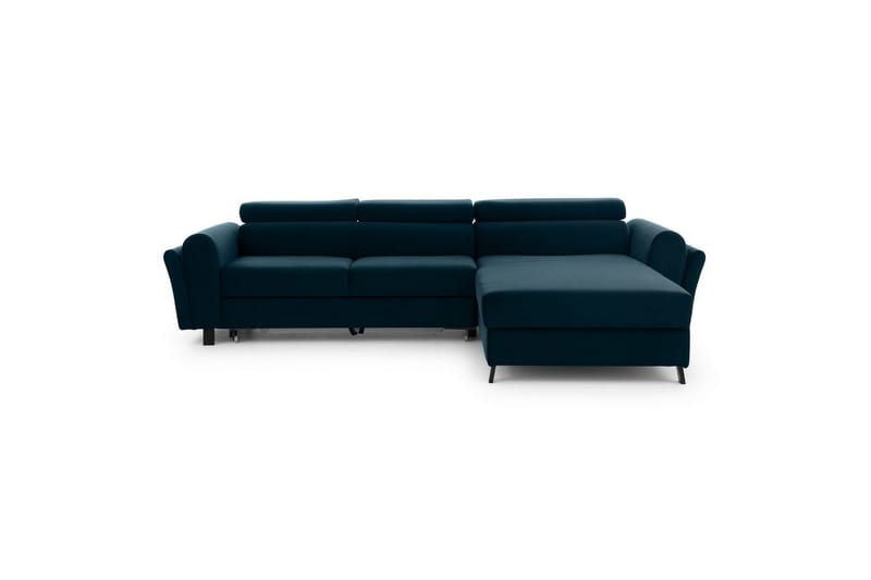 Seksjon Eltap Mariall 288x200x92 cm - Monolith 77, Blå, Høyre - Møbler - Sofaer - Sovesofaer