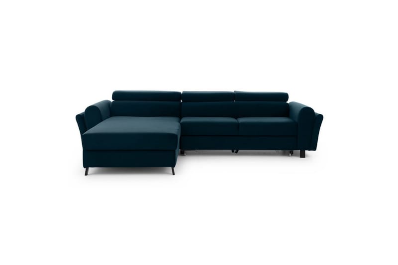 Seksjon Eltap Mariall 288x200x92 cm - Monolith 77, Blå, Venstre - Møbler - Sofaer - Sovesofaer