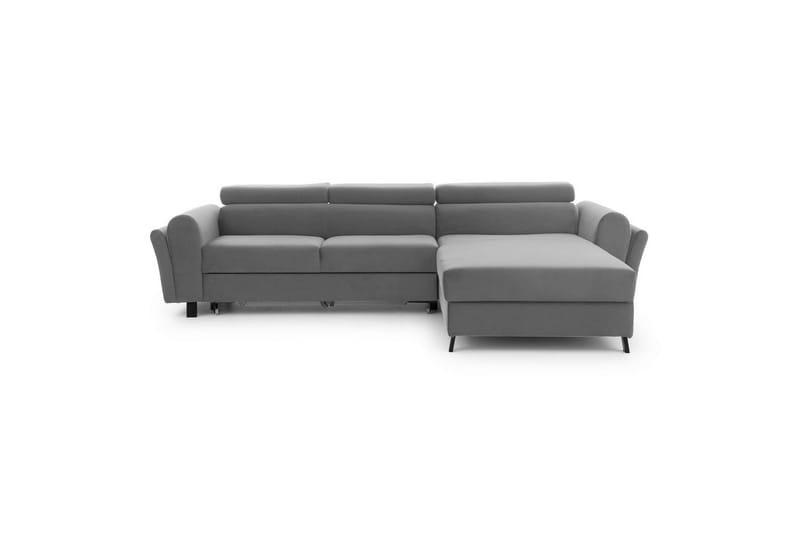 Seksjon Eltap Mariall 288x200x92 cm - Monolith 84, Lys Grå, Høyre - Møbler - Sofaer - Sovesofaer
