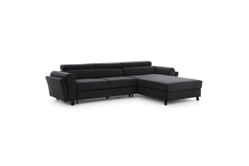 Seksjon Eltap Mariall 288x200x92 cm - Monolith 97, Mørk Grå, Høyre - Møbler - Sofaer - Sovesofaer