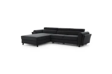 Seksjon Eltap Mariall 288x200x92 cm - Monolith 97, Mørk Grå, Venstre - Møbler - Sofaer - Sovesofaer