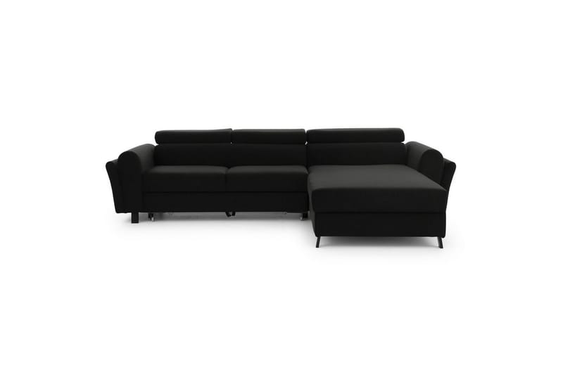 Seksjon Eltap Mariall 288x200x92 cm - Sawana 14, Svart, Høyre - Møbler - Sofaer - Sovesofaer