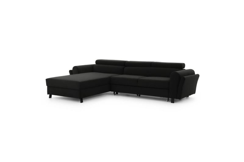Seksjon Eltap Mariall 288x200x92 cm - Sawana 14, Svart, Venstre - Møbler - Sofaer - Sovesofaer