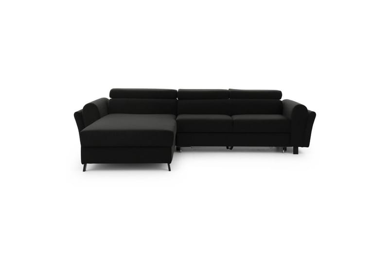 Seksjon Eltap Mariall 288x200x92 cm - Sawana 14, Svart, Venstre - Møbler - Sofaer - Sovesofaer