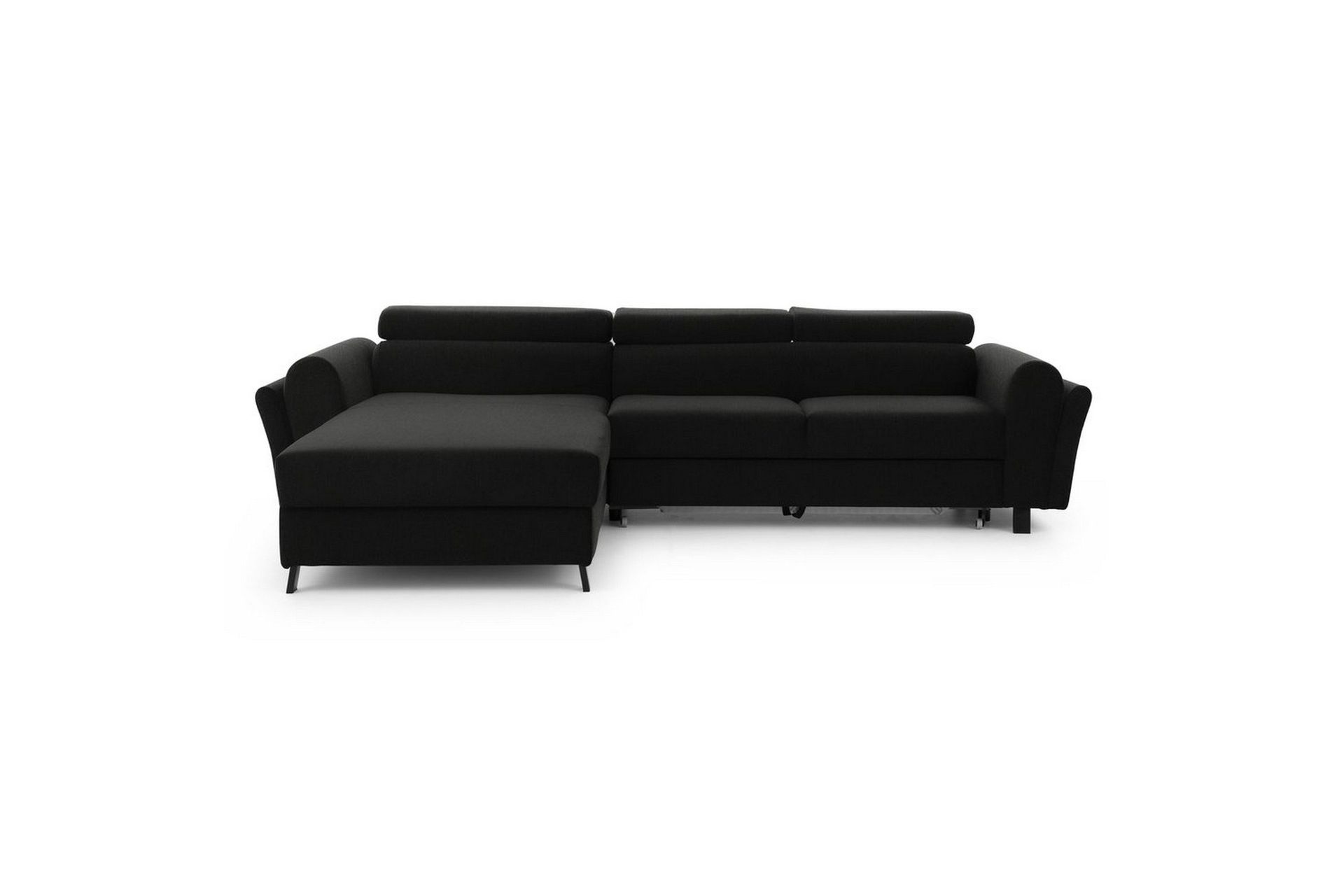 Seksjon Eltap Mariall 288x200x92 cm - Sawana 14, Svart, Venstre