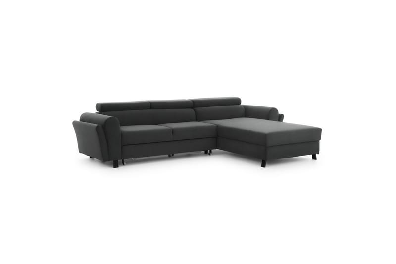 Seksjon Eltap Mariall 288x200x92 cm - Paros 06, Grå, Høyre - Møbler - Sofaer - Sovesofaer