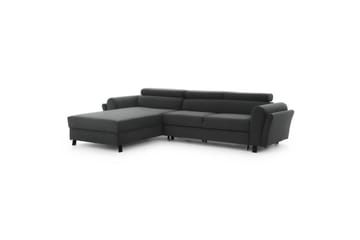 Seksjon Eltap Mariall 288x200x92 cm - Paros 06, Grå, Venstre - Møbler - Sofaer - Sovesofaer