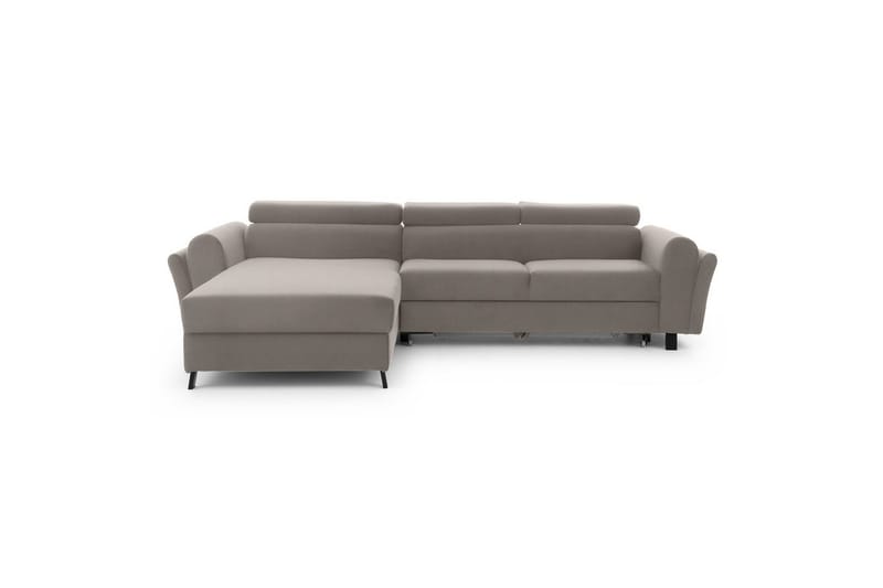 Seksjon Eltap Mariall 288x200x92 cm - Paros 02, Beige, Venstre - Møbler - Sofaer - Sovesofaer