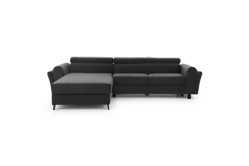 Seksjon Eltap Mariall 288x200x92 cm - Paros 06, Grå, Venstre - Møbler - Sofaer - Sovesofaer