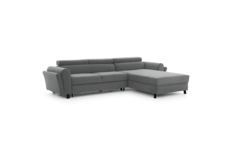 Seksjon Eltap Mariall 288x200x92 cm - Paros 05, Lys grå, Høyre - Møbler - Sofaer - Sovesofaer